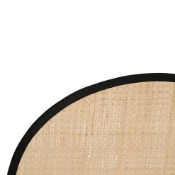 Opjet Abat-jour En Raphia Contour Noir - Découpage -Sema Design Boutique 631871 DET01 WEB