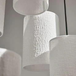 Market Set Suspension Grappe 16 Lumieres En Tissu Bouclette H204cm Blanc - Cosiness 14 Market Set Suspension Grappe 16 Lumieres En Tissu Bouclette H204cm Blanc - Cosiness -Sema Design Boutique 632111 FRN05 WEB