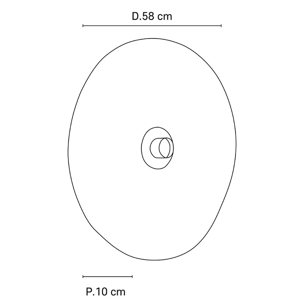 Market Set Applique En Lin Variant® D58cm - Rivage 6 Market Set Applique En Lin Variant® D58cm - Rivage – Image 4