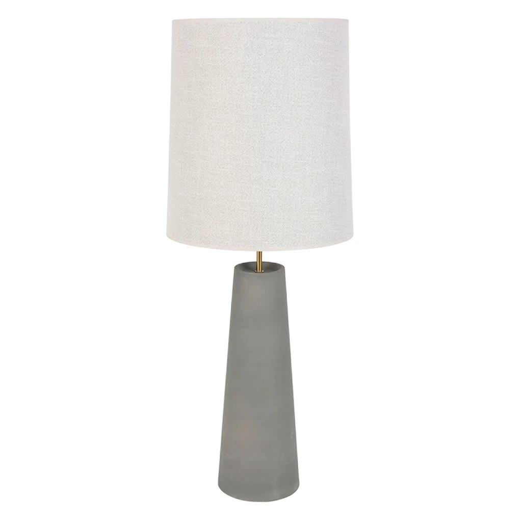 Market Set Lampe En Céramique Et Tissu H101cm Gris - Cosiness 3 Market Set Lampe En Céramique Et Tissu H101cm Gris - Cosiness