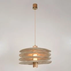 Market Set Suspension En Lin Variant® Et Chêne D48cm - Rivage -Sema Design Boutique 632132 FRN02 WEB