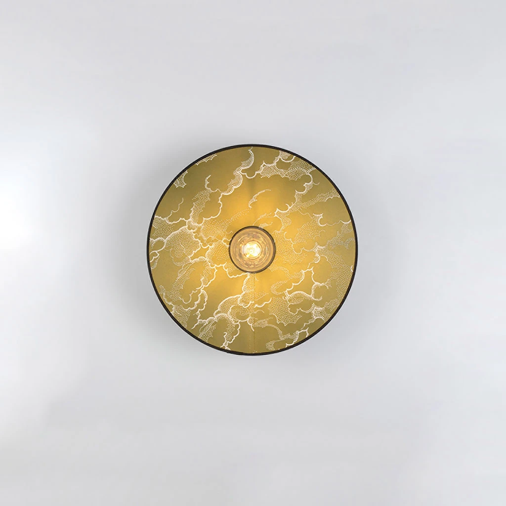 Market Set Applique Gatsby En Tissu Et Métal D40cm Kumo Kaki - Gatsby 5 Market Set Applique Gatsby En Tissu Et Métal D40cm Kumo Kaki - Gatsby – Image 3