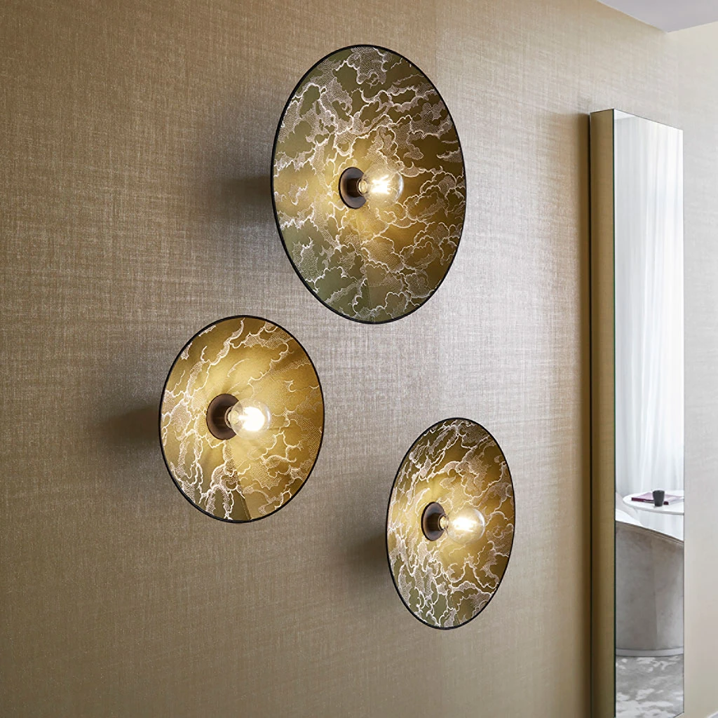 Market Set Applique Gatsby En Tissu Et Métal D40cm Kumo Kaki - Gatsby 8 Market Set Applique Gatsby En Tissu Et Métal D40cm Kumo Kaki - Gatsby – Image 6