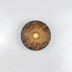 Market Set Applique Gatsby En Tissu Et Métal D40cm Kumo Noir - Gatsby -Sema Design Boutique 632162 FRN02 WEB