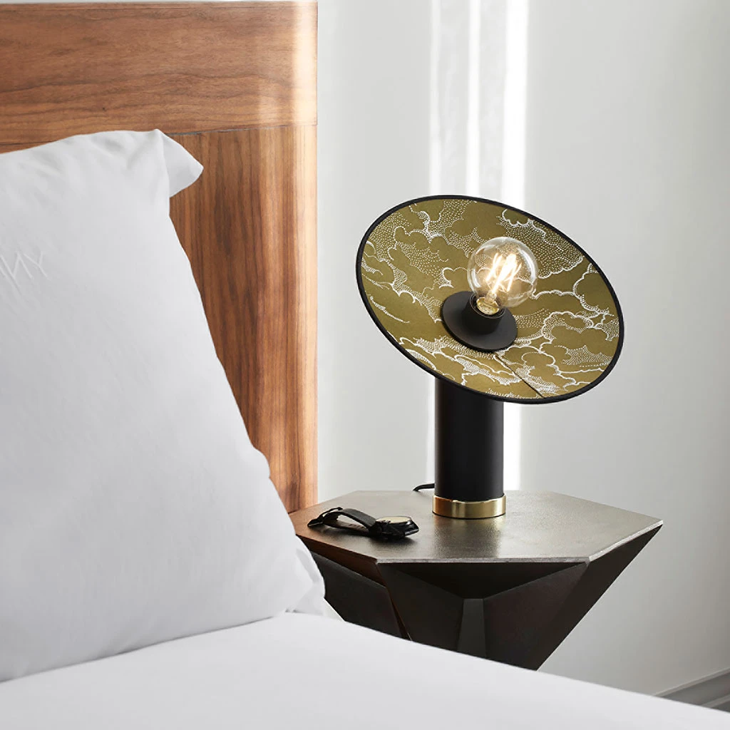 Market Set Lampe En Métal Et Tissu H37cm Kaki - Gatsby 7 Market Set Lampe En Métal Et Tissu H37cm Kaki - Gatsby – Image 5