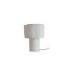 Opjet Lampe Pm Plisse H28cm Blanc - Saturne -Sema Design Boutique 638215 FRN01 WEB