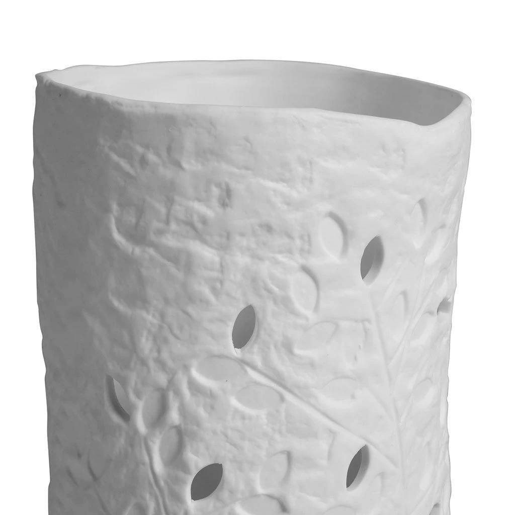 SEMA DESIGN Lampe En Porcelaine Martelée H27cm Blanc -liane 4 SEMA DESIGN Lampe En Porcelaine Martelée H27cm Blanc -liane – Image 2