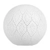 SEMA DESIGN Lampe Boule Dentelle Blanche En Porcelaine 2 SEMA DESIGN Lampe Boule Dentelle Blanche En Porcelaine -Sema Design Boutique 71679 DEB WEB