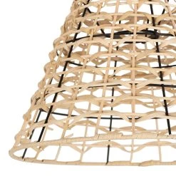 SEMA DESIGN Suspension En Rotin D33cm Naturel -Sema Design Boutique 74034 DET01 WEB