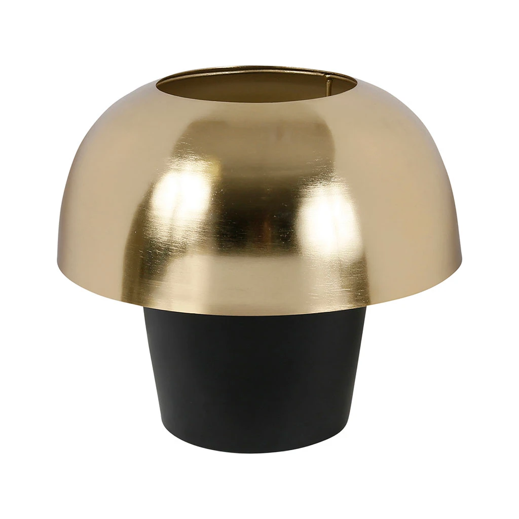 SEMA DESIGN Lampe D'ambiance Champart Doré Et Noir D29Xh26Cm 3 SEMA DESIGN Lampe D'ambiance Champart Doré Et Noir D29Xh26Cm