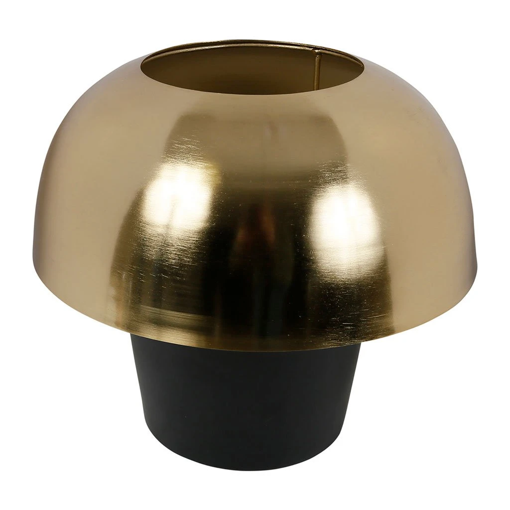 SEMA DESIGN Lampe D'ambiance Champart Doré Et Noir D29Xh26Cm 5 SEMA DESIGN Lampe D'ambiance Champart Doré Et Noir D29Xh26Cm – Image 3
