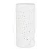 SEMA DESIGN Lampe Cylindre En Porcelaine H24cm Blanc - Fleur 1 SEMA DESIGN Lampe Cylindre En Porcelaine H24cm Blanc - Fleur -Sema Design Boutique 74746 DEB WEB