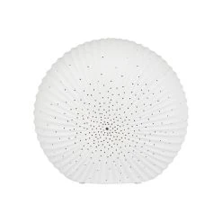 SEMA DESIGN Lampe Disque En Porcelaine H20cm Blanc -essencia
