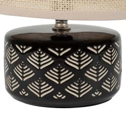 SEMA DESIGN Lampe Graphique Noir D12cm -Sema Design Boutique 74881 DET02 WEB