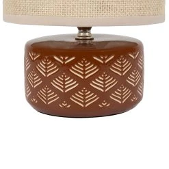 SEMA DESIGN Lampe Graphique Brun D12cm 7 SEMA DESIGN Lampe Graphique Brun D12cm -Sema Design Boutique 74882 DET02 WEB