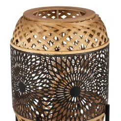 SEMA DESIGN Lampe Sur Pied Fer Et Bambou H59cm Noir Et Doré - Rosalie 8 SEMA DESIGN Lampe Sur Pied Fer Et Bambou H59cm Noir Et Doré - Rosalie -Sema Design Boutique 74976 DET02 WEB