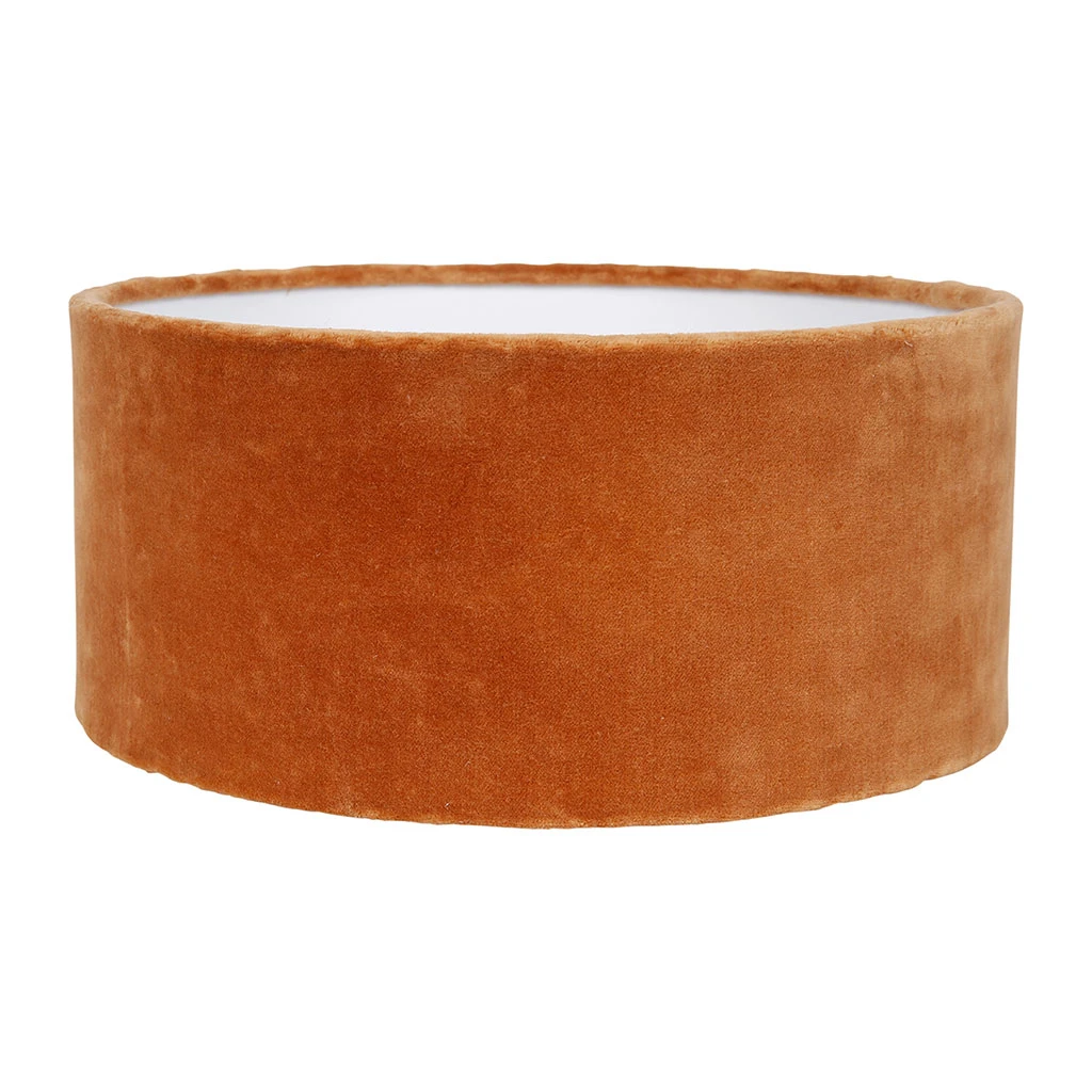 SEMA DESIGN Abat Jour En Velours D30cm Brun - Ardecor 3 SEMA DESIGN Abat Jour En Velours D30cm Brun - Ardecor
