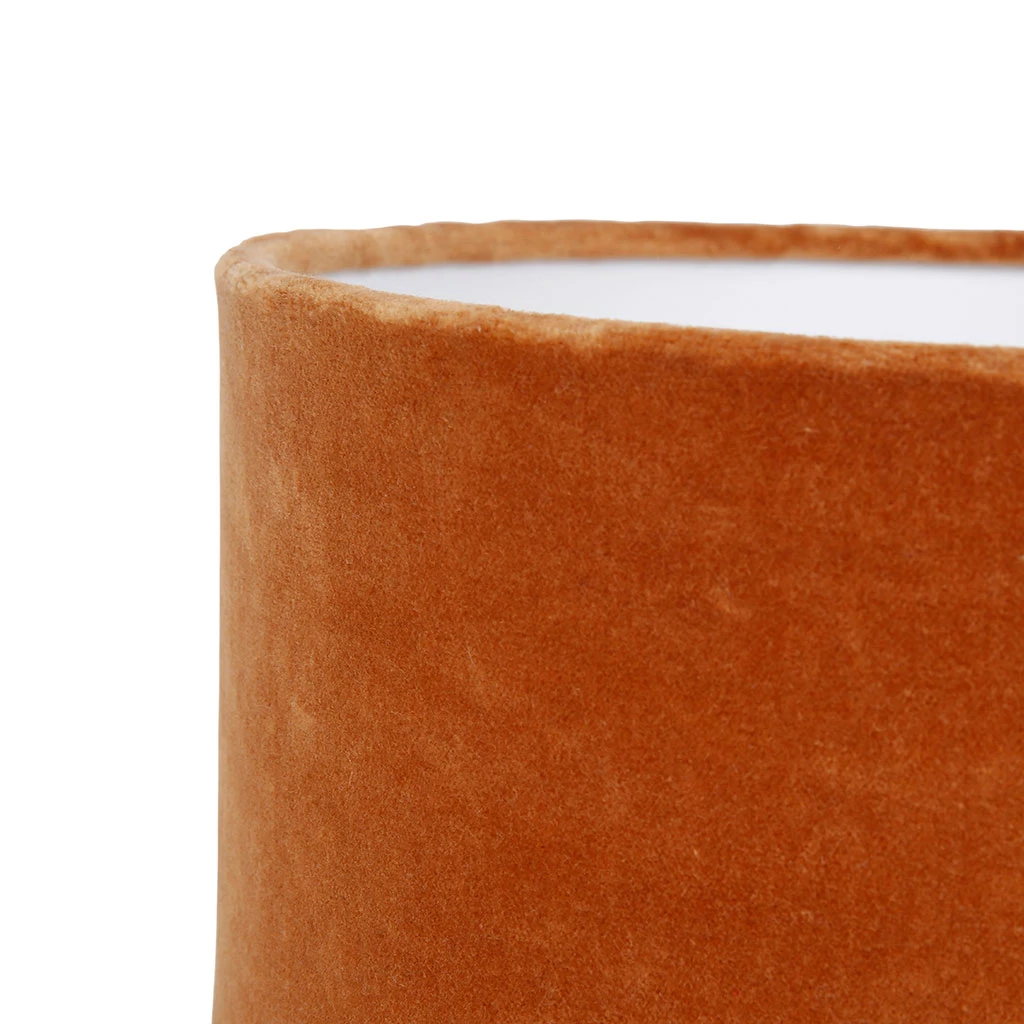 SEMA DESIGN Abat Jour En Velours D30cm Brun - Ardecor 5 SEMA DESIGN Abat Jour En Velours D30cm Brun - Ardecor – Image 3