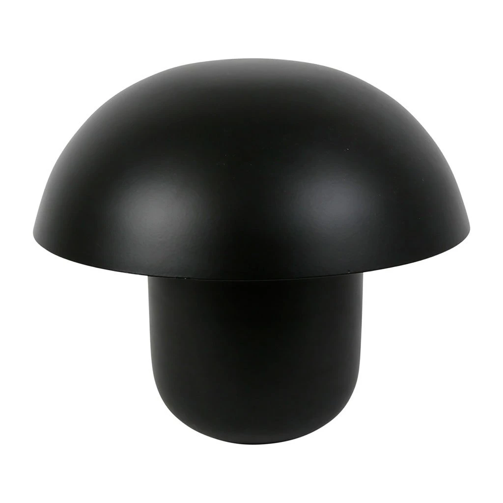 SEMA DESIGN Lampe Champignon Fer H25cm Ambiance Noir Mat - Champart 3 SEMA DESIGN Lampe Champignon Fer H25cm Ambiance Noir Mat - Champart