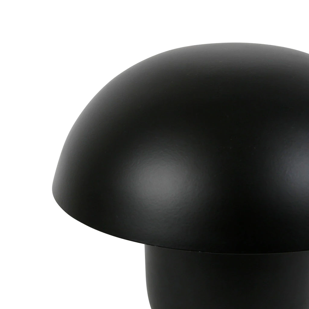 SEMA DESIGN Lampe Champignon Fer H25cm Ambiance Noir Mat - Champart 4 SEMA DESIGN Lampe Champignon Fer H25cm Ambiance Noir Mat - Champart – Image 2