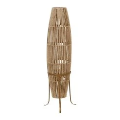 SEMA DESIGN Lampadaire En Fer Et Jute H120cm Naturel - Korda