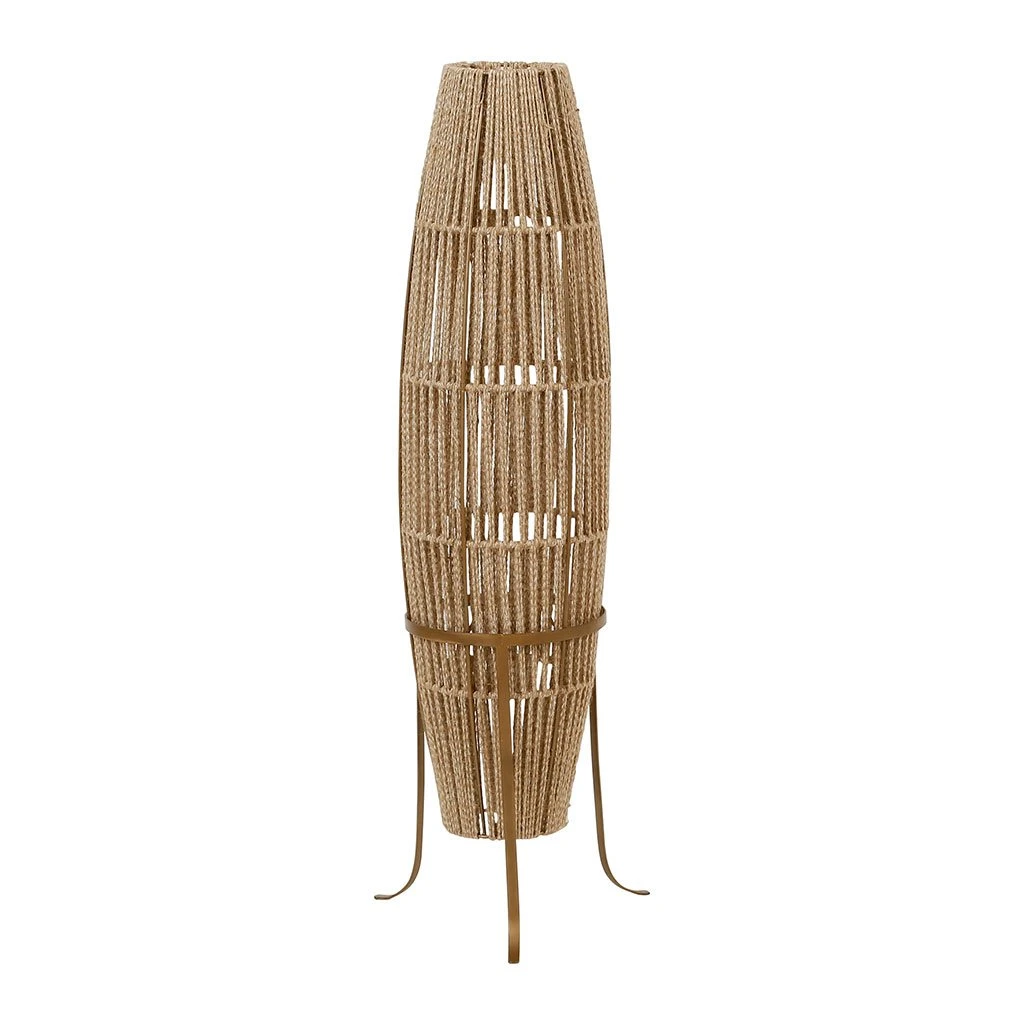 SEMA DESIGN Lampadaire En Fer Et Jute H120cm Naturel - Korda 3 SEMA DESIGN Lampadaire En Fer Et Jute H120cm Naturel - Korda