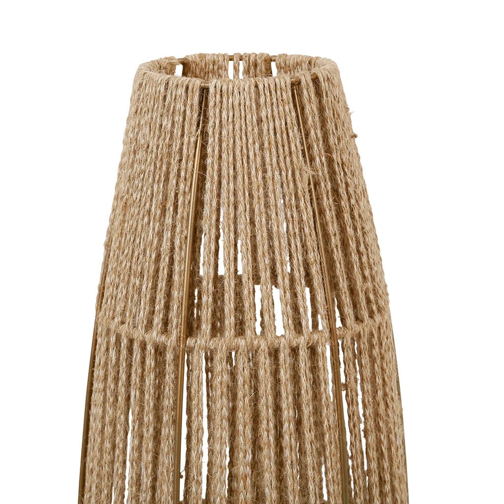 SEMA DESIGN Lampadaire En Fer Et Jute H120cm Naturel - Korda 5 SEMA DESIGN Lampadaire En Fer Et Jute H120cm Naturel - Korda – Image 3