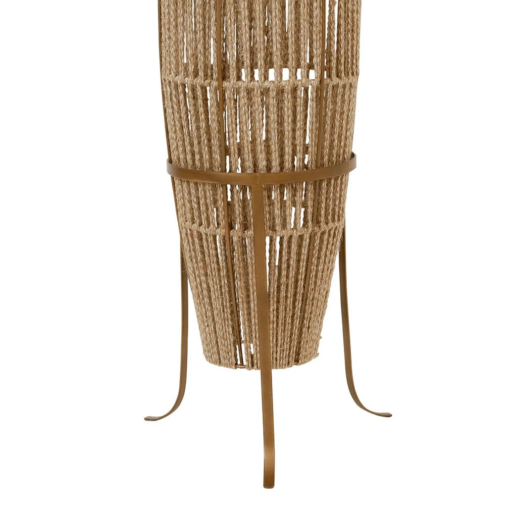 SEMA DESIGN Lampadaire En Fer Et Jute H120cm Naturel - Korda 6 SEMA DESIGN Lampadaire En Fer Et Jute H120cm Naturel - Korda – Image 4
