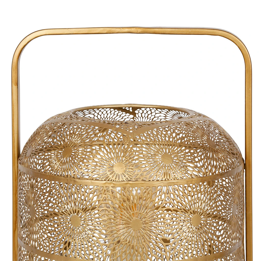 SEMA DESIGN Lampe En Fer H42cm Doré - Rosalie 3 SEMA DESIGN Lampe En Fer H42cm Doré - Rosalie – Image 2