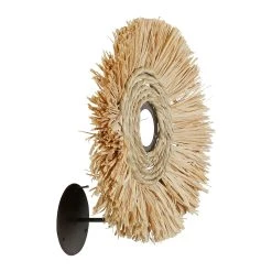 SEMA DESIGN Applique Non Electrique En Raphia D25cm Naturel - Cuzco