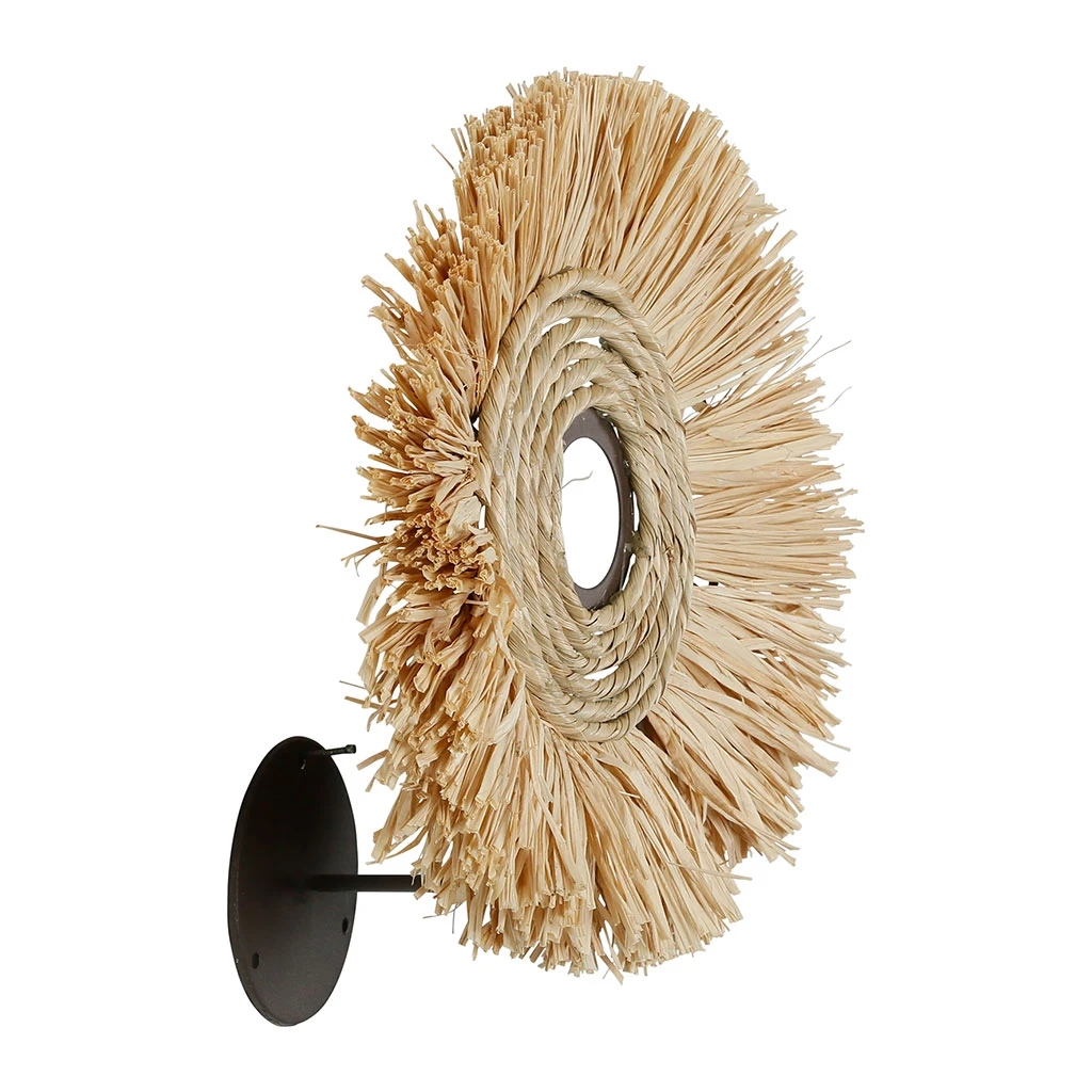 SEMA DESIGN Applique Non Electrique En Raphia D25cm Naturel - Cuzco 3 SEMA DESIGN Applique Non Electrique En Raphia D25cm Naturel - Cuzco