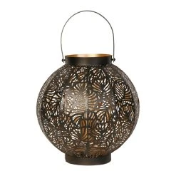 SEMA DESIGN Lampe Lanterne Ronde En Fer H29cm Noir - Panellia