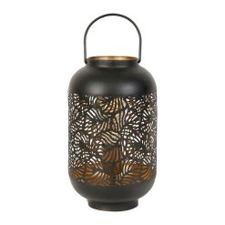 SEMA DESIGN Lampe Lanterne En Fer H32.5cm Noir - Panellia