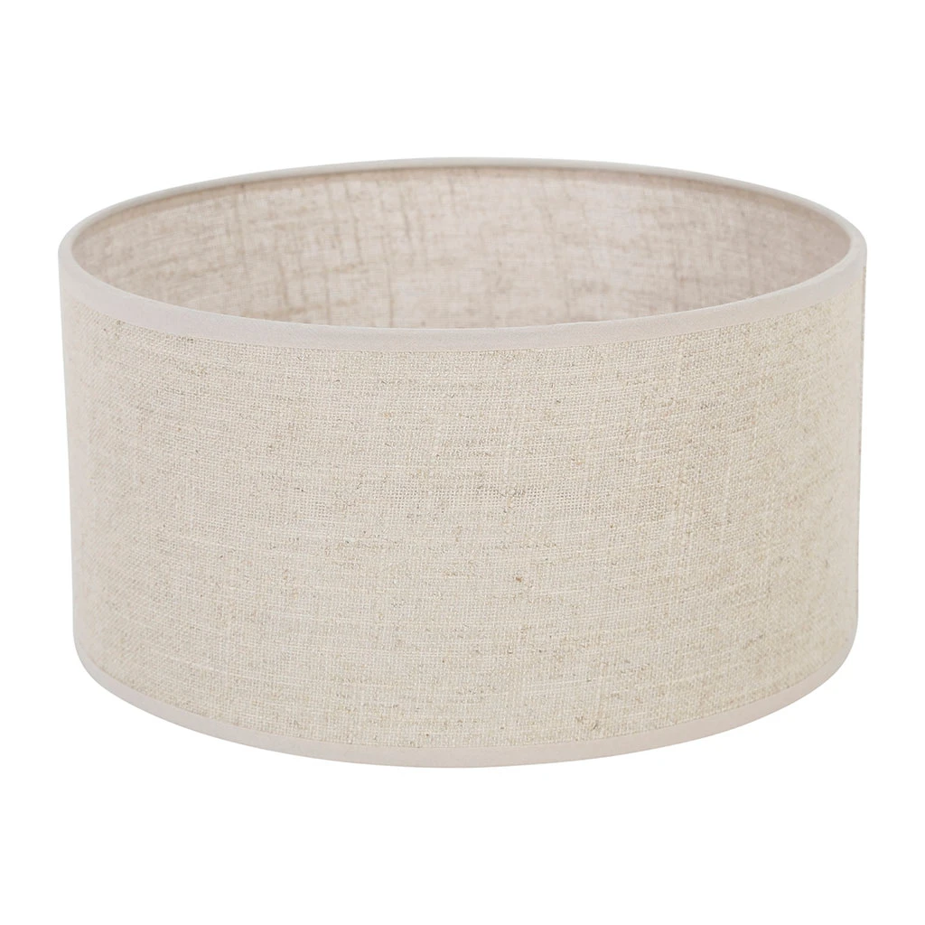 SEMA DESIGN Abat Jour En Lin D30cm Beige - Terre Bohème 5 SEMA DESIGN Abat Jour En Lin D30cm Beige - Terre Bohème – Image 3