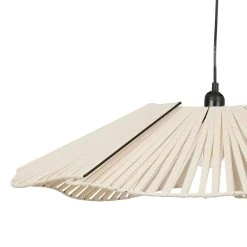 SEMA DESIGN Suspension Bohème En Coton D41cm Crème - Plaka -Sema Design Boutique 75885 DET02 WEB