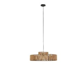 SEMA DESIGN Suspension Naturel En Fer Et Corde De Papier D55cm - Calyp -Sema Design Boutique 75886 DET01 WEB