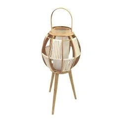 SEMA DESIGN Lampe Lanterne Sur Pied Naturelle H82cm - Cordey