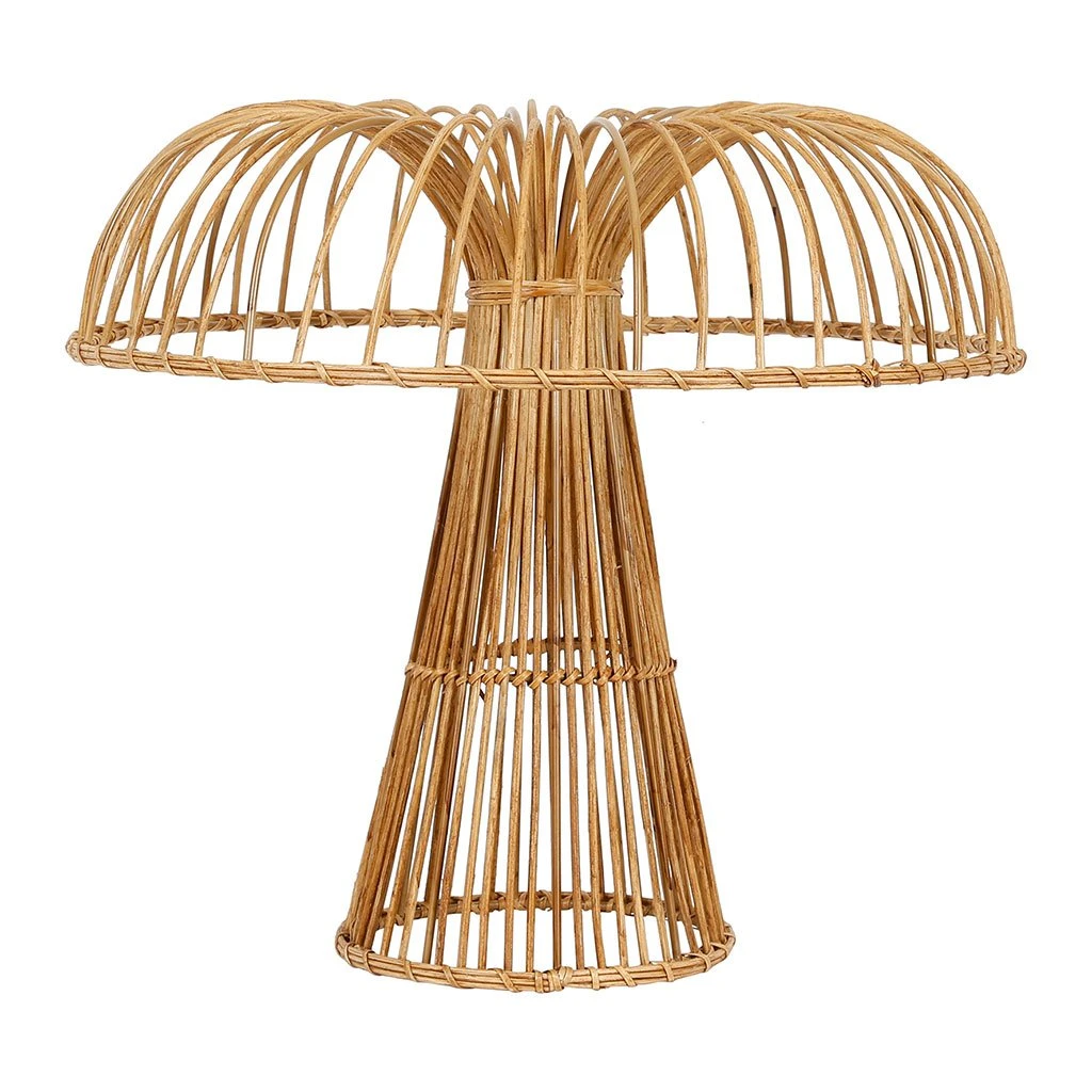 SEMA DESIGN Lampe Champignon H40cm En Rotin - Floraly 3 SEMA DESIGN Lampe Champignon H40cm En Rotin - Floraly