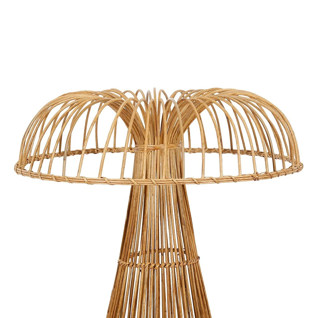 SEMA DESIGN Lampe Champignon H40cm En Rotin - Floraly 4 SEMA DESIGN Lampe Champignon H40cm En Rotin - Floraly – Image 2