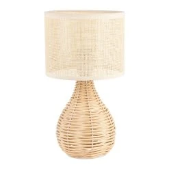 SEMA DESIGN Lampe En Rotin H31cm Naturel - Filen