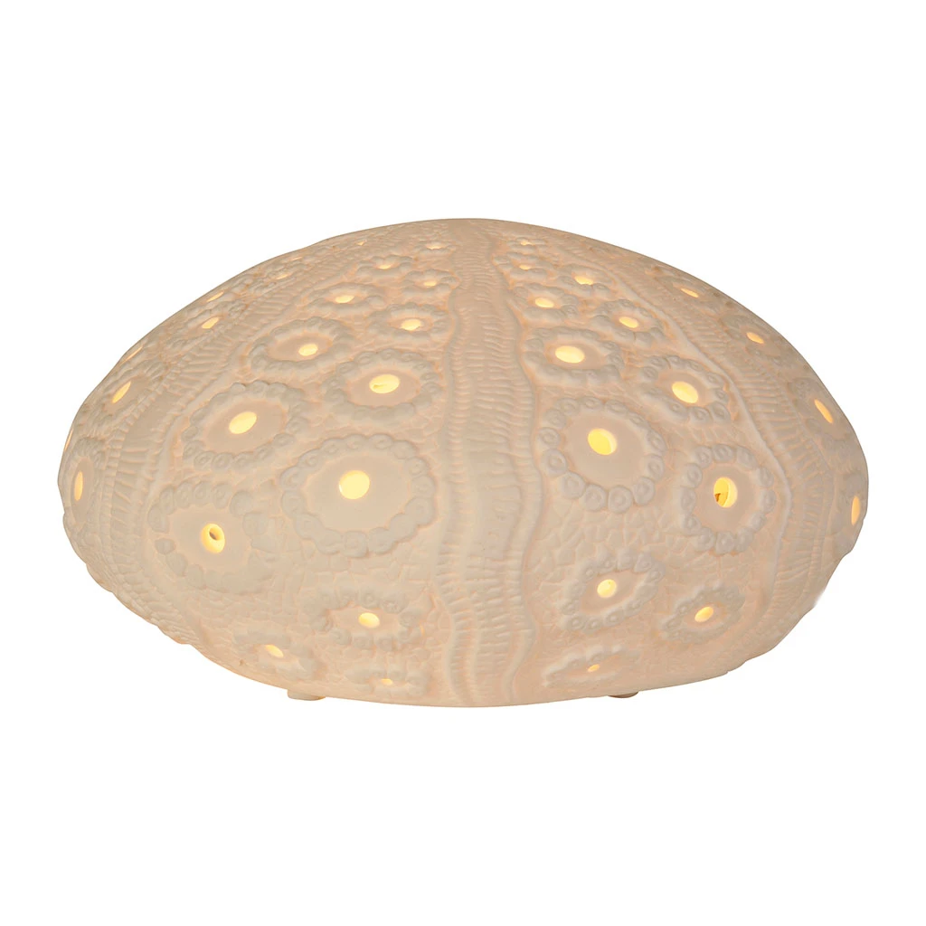 SEMA DESIGN Lampe Galet Shell Blanche En Porcelaine 4 SEMA DESIGN Lampe Galet Shell Blanche En Porcelaine – Image 2