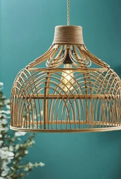 SEMA DESIGN Lot De 2 Suspensions Non électrifiées D42/d48cm Naturel - Arc Element -Sema Design Boutique bad96 amb fds nouveaute2021 4231 hd