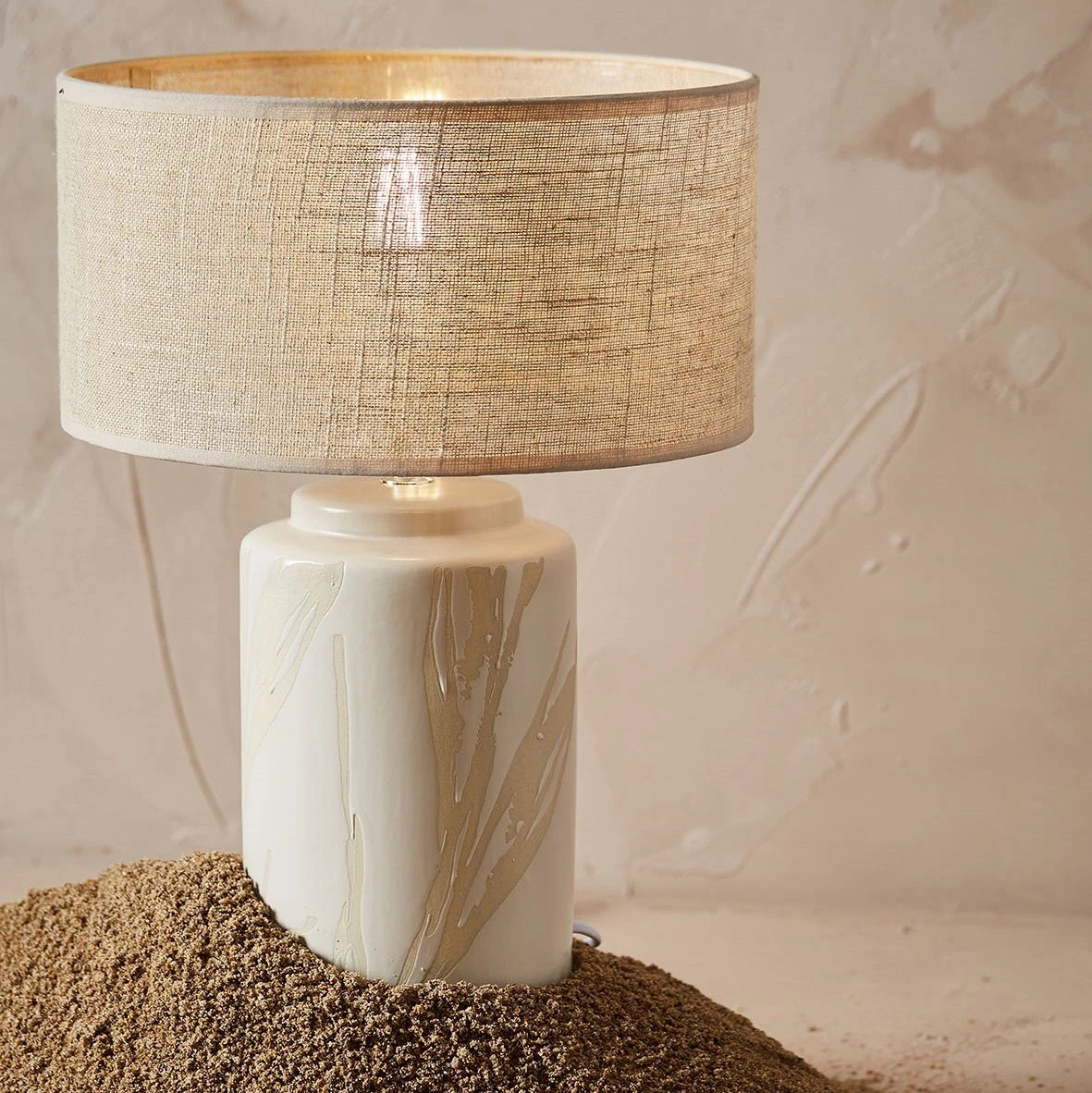 SEMA DESIGN Pied Lampe En Porcelaine H23cm Nude - Terre Boheme 6 SEMA DESIGN Pied Lampe En Porcelaine H23cm Nude - Terre Boheme – Image 4